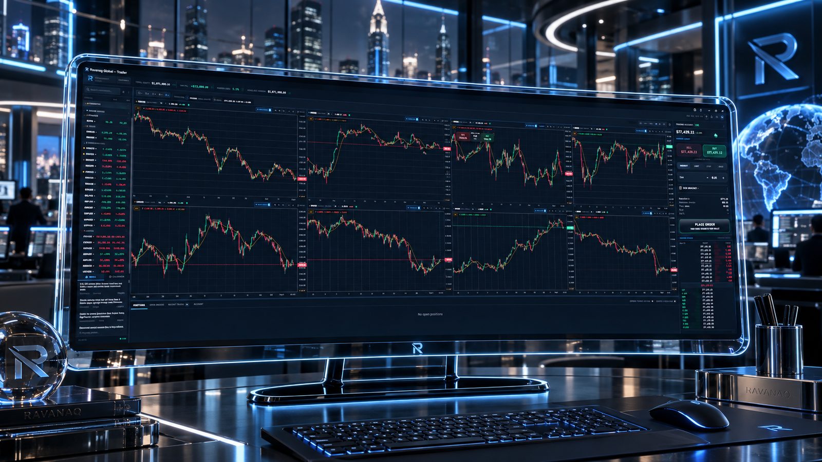 The Ravanaq trading terminal